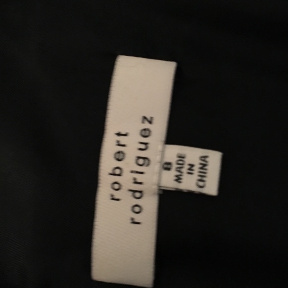 NWT Robert Rodriguez Black Lace Party Dress, Size 8 - Picture 5 of 6